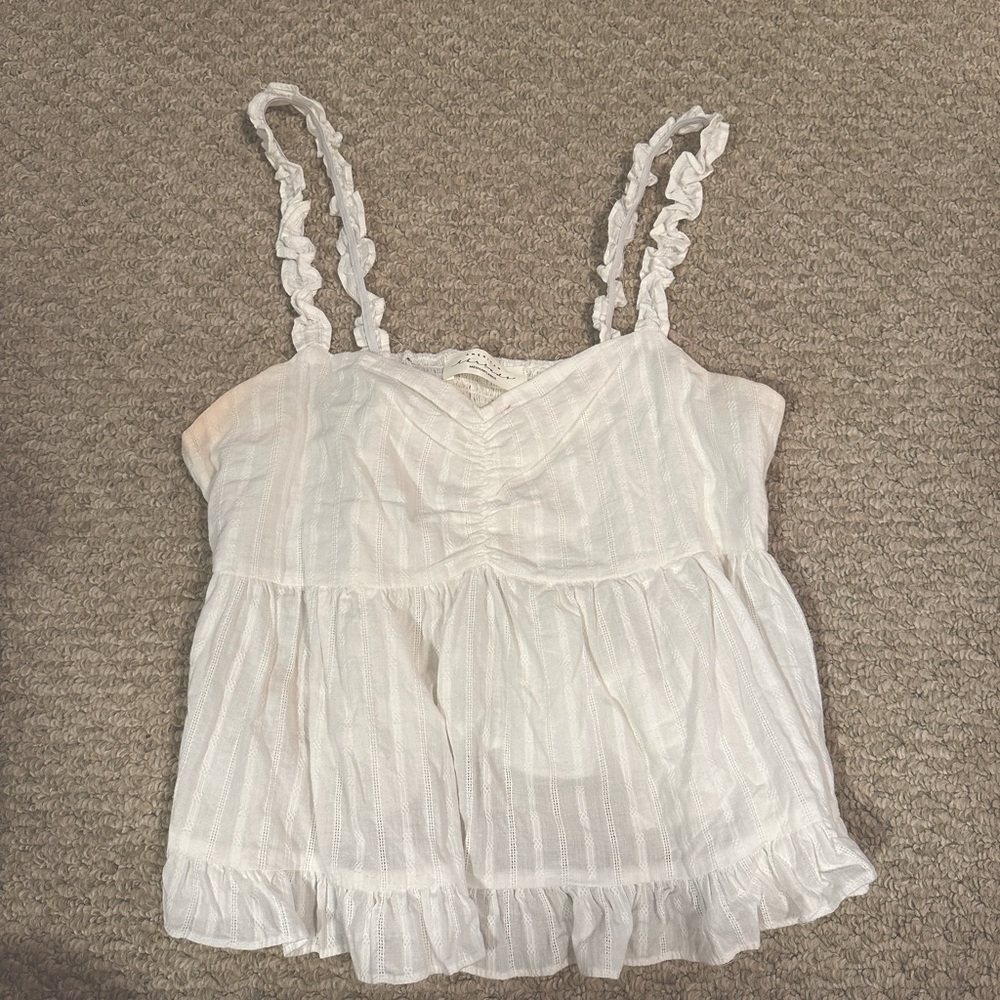 White American threads tank